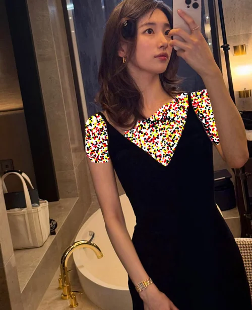 استایل مشکی به سوزی