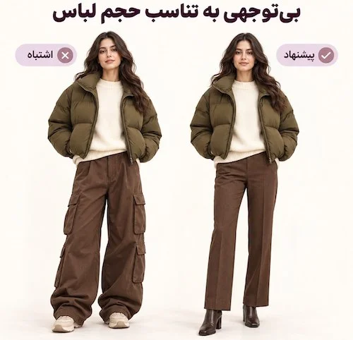 اشتباهات در استایل پاییزی