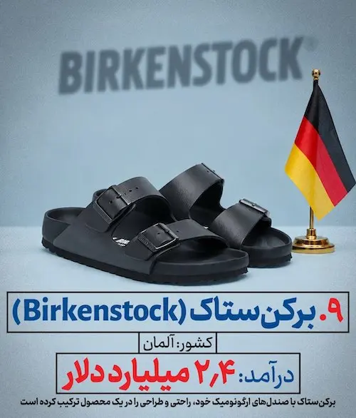 پرفروش‌ترین برندهای کفش جهان